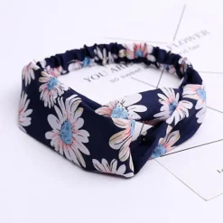 Online Princesse Fleurie Bandeau Fleur Bleu