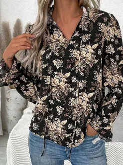 Fashion Princesse Fleurie Blouse Bohème Fleurie