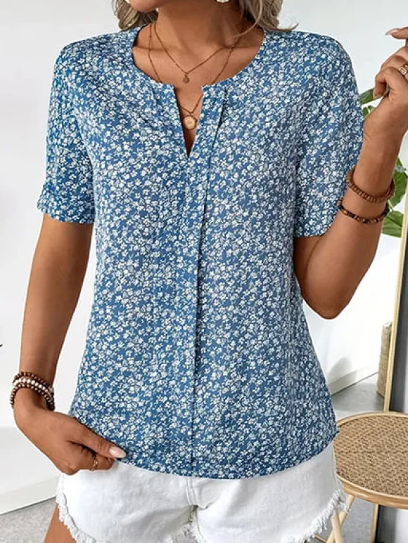 Online Princesse Fleurie Blouse Chemisier Fleurie