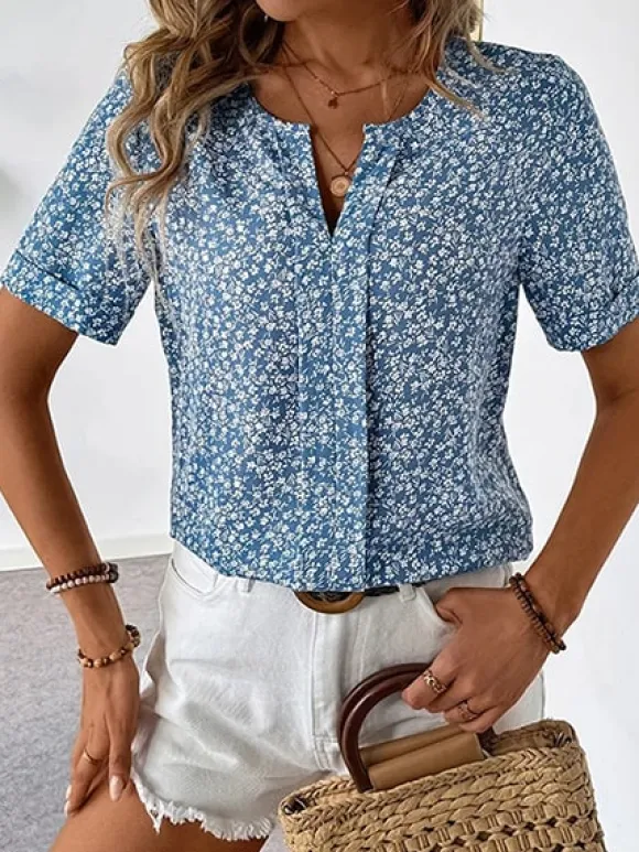 Online Princesse Fleurie Blouse Chemisier Fleurie
