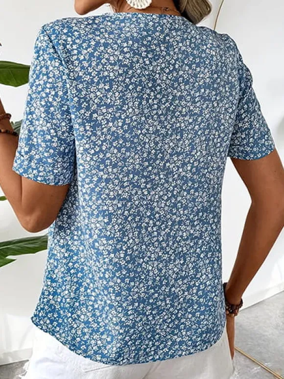 Online Princesse Fleurie Blouse Chemisier Fleurie