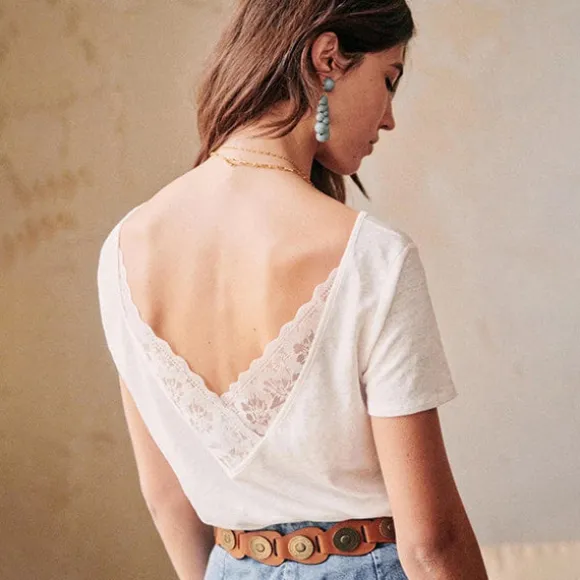 Fashion Princesse Fleurie Blouse Fleurie Décolleté Dos