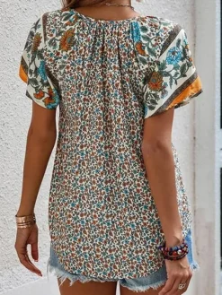 Sale Princesse Fleurie Blouse Fleurie Hippie Chic