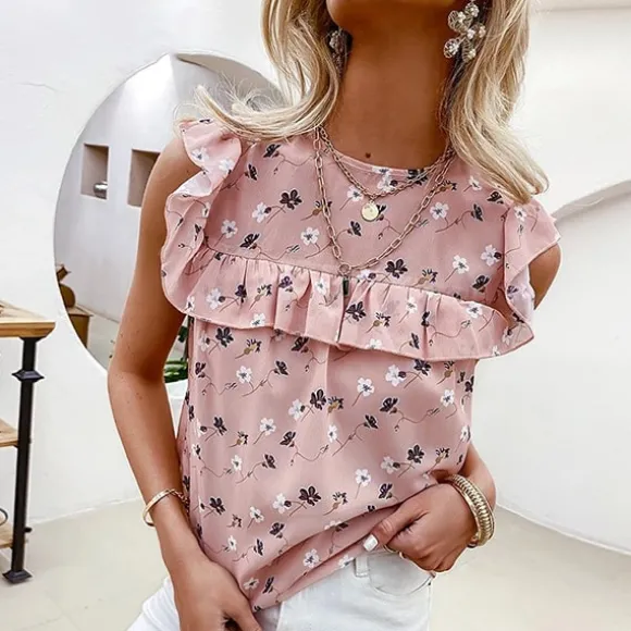 Best Sale Princesse Fleurie Blouse Fleurie Pastel
