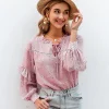 Clearance Princesse Fleurie Blouse Fleurie Rose