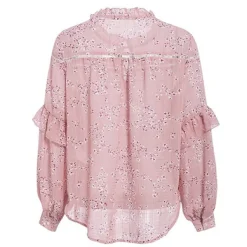 Clearance Princesse Fleurie Blouse Fleurie Rose