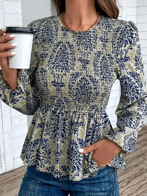 Best Princesse Fleurie Blouse Grosses Fleurs Femme
