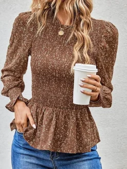 Outlet Princesse Fleurie Blouse Imprimée Fleurie Femme
