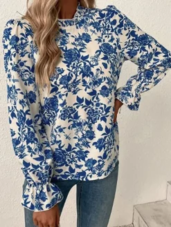 Store Princesse Fleurie Blouse Imprimée Fleurs