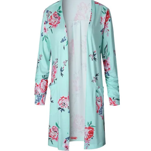 Sale Princesse Fleurie Cardigan Long Fleuri