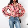 Flash Sale Princesse Fleurie Chemise Imprimée Fleurie Femme