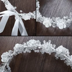 Cheap Princesse Fleurie Couronne de Fleurs Mariée