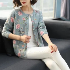 Clearance Princesse Fleurie Gilet Fleuri Fluide