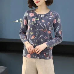 Clearance Princesse Fleurie Gilet Fleuri Fluide
