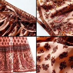 Outlet Princesse Fleurie Jupe Courte Fleurie Bohème