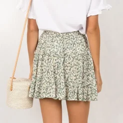 Cheap Princesse Fleurie Jupe Courte Fleurie Hippie Chic