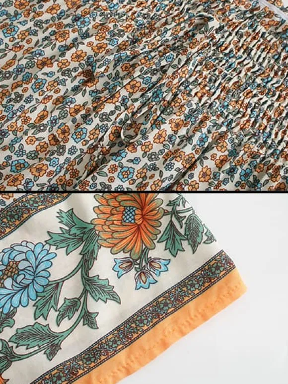 Sale Princesse Fleurie Jupe Fleurie Bohème