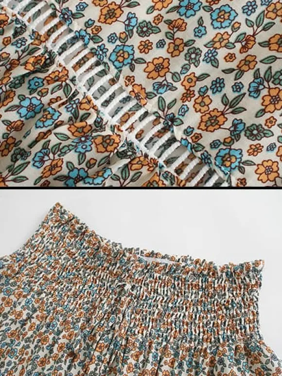 Sale Princesse Fleurie Jupe Fleurie Bohème