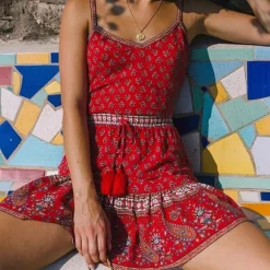 Clearance Princesse Fleurie Jupe Fleurie Courte Femme