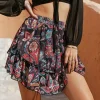 Flash Sale Princesse Fleurie Jupe Fleurie Courte Froufrou