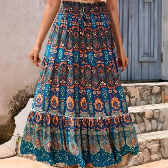 Cheap Princesse Fleurie Jupe Fleurie Hippie