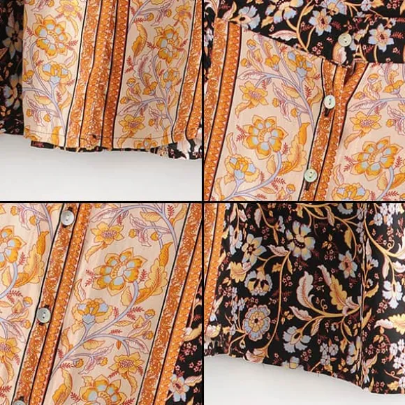Sale Princesse Fleurie Jupe Longue Fleurie Automne
