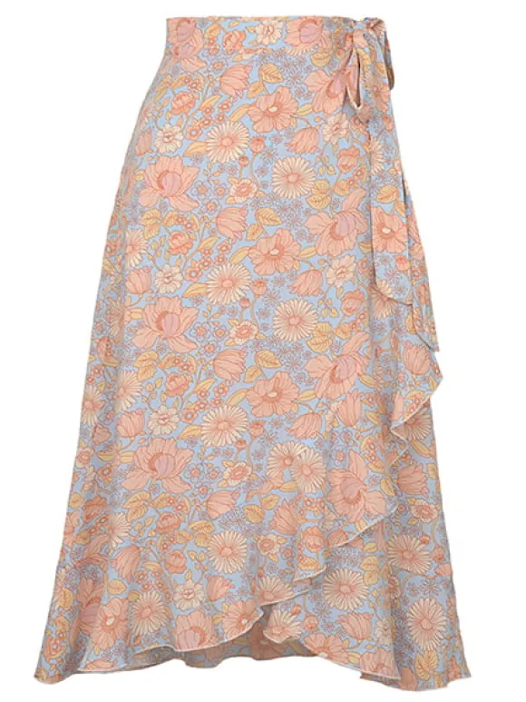 Clearance Princesse Fleurie Jupe Longue Fleurie Bohème
