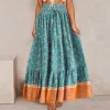 Cheap Princesse Fleurie Jupe Longue Fleurie Boho