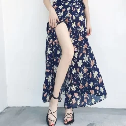Online Princesse Fleurie Jupe Longue Fleurie Hiver