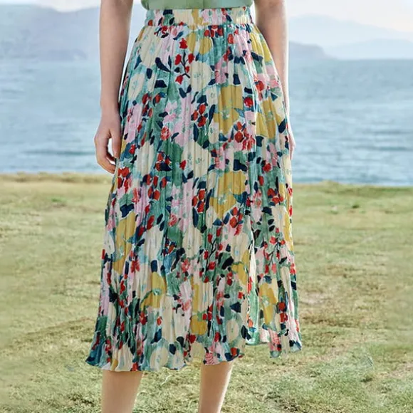 Best Sale Princesse Fleurie Jupe Longue Imprimée Fleurie