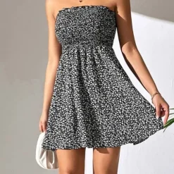 Fashion Princesse Fleurie Mini Robe Fleurie