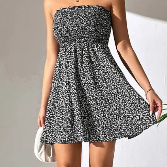 Fashion Princesse Fleurie Mini Robe Fleurie