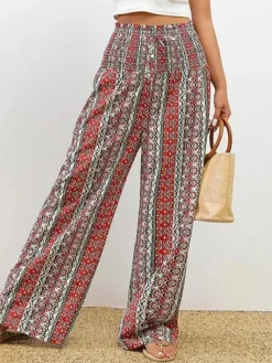 Shop Princesse Fleurie Pantalon Fluide Fleurie