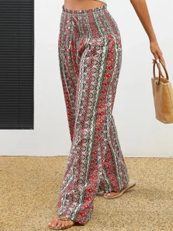 Shop Princesse Fleurie Pantalon Fluide Fleurie