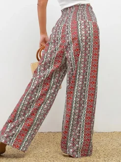 Shop Princesse Fleurie Pantalon Fluide Fleurie