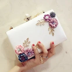 New Princesse Fleurie Pochette à Fleurs