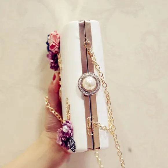 New Princesse Fleurie Pochette à Fleurs