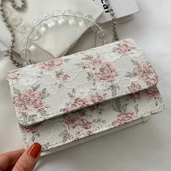 Outlet Princesse Fleurie Pochette Femme Fleurie