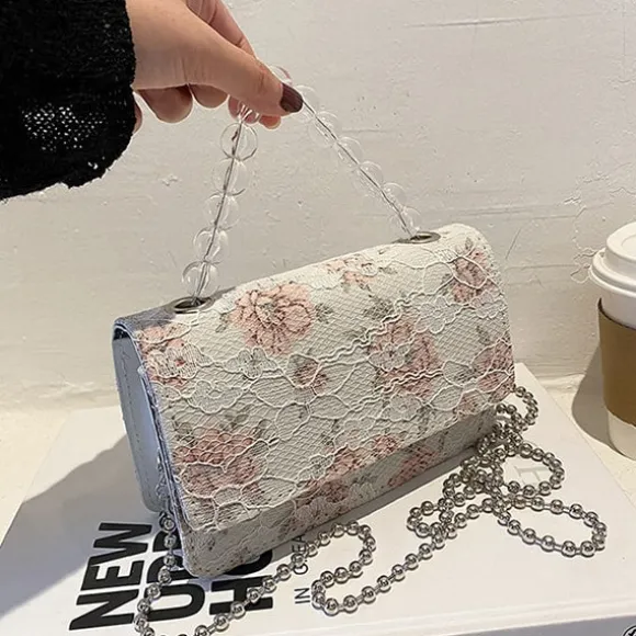 Outlet Princesse Fleurie Pochette Femme Fleurie