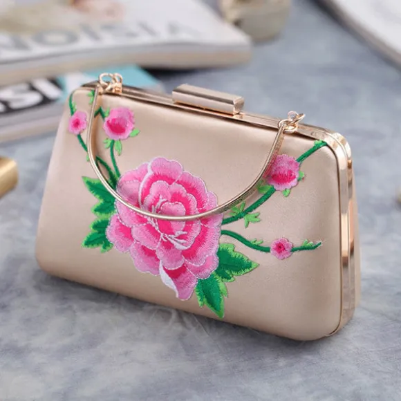 Clearance Princesse Fleurie Pochette Soirée Fleurie