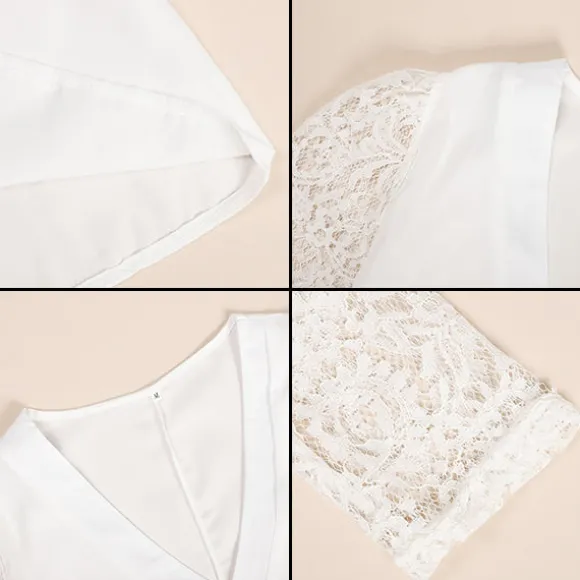 Online Princesse Fleurie Pull Fleuri Dentelle