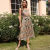 Best Sale Princesse Fleurie Robe Bohème Chic Fleurie
