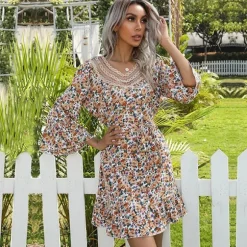 Clearance Princesse Fleurie Robe Boho Florale