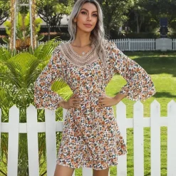 Clearance Princesse Fleurie Robe Boho Florale