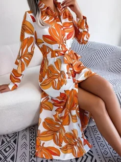 Outlet Princesse Fleurie Robe Chemise Fleurie Hiver