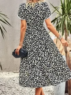 Shop Princesse Fleurie Robe Cocktail Fleurie