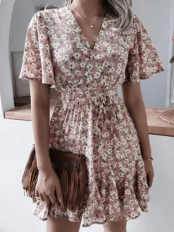 Cheap Princesse Fleurie Robe Décontractée Florale