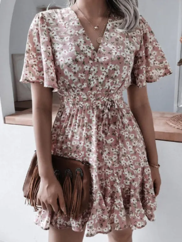 Cheap Princesse Fleurie Robe Décontractée Florale