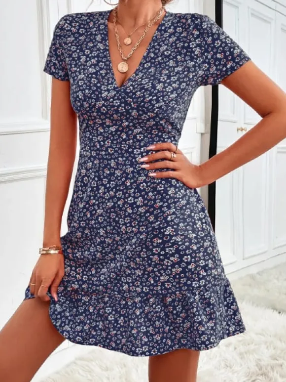 Best Princesse Fleurie Robe de Cocktail Fleurie Courte