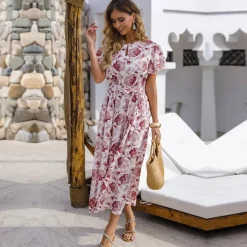 Best Sale Princesse Fleurie Robe de Grossesse Longue Fleurie